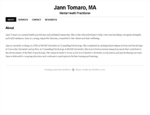 Tablet Screenshot of janntomaro.com